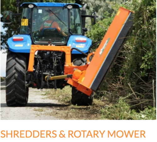Rinieri-Shredders and Rotary tillers